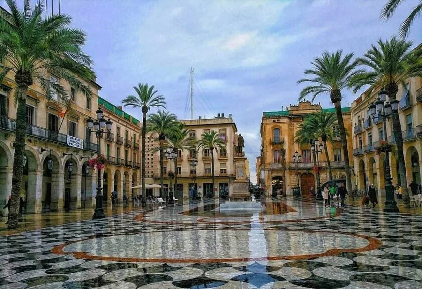 The waterfront of Vilanova i la Geltrú